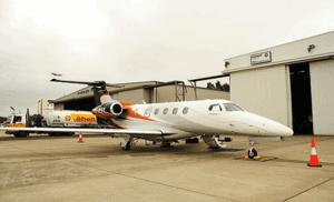 Embraer Phenom 300 jets in